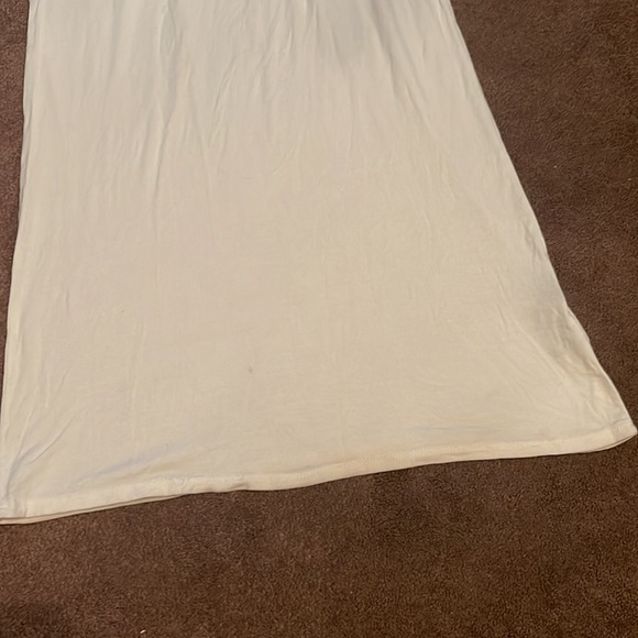 Urban outfitters white lace maxi dress staring at stars off white cutout dress - Picture 8 of 12